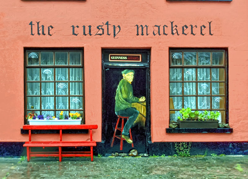 The Rusty Mackerel Pub, Teelin, Co. Donegal, Ireland
